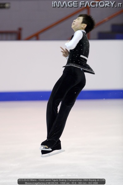 2013-03-02 Milano - World Junior Figure Skating Championships 2954 Boyang Jin CHN.jpg